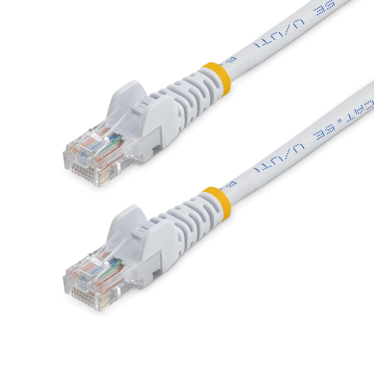 StarTech.com 0.5m White Cat5e Patch Cable with Snagless RJ45 Connectors - Short Ethernet Cable - 0.5 m Cat 5e UTP Cable
