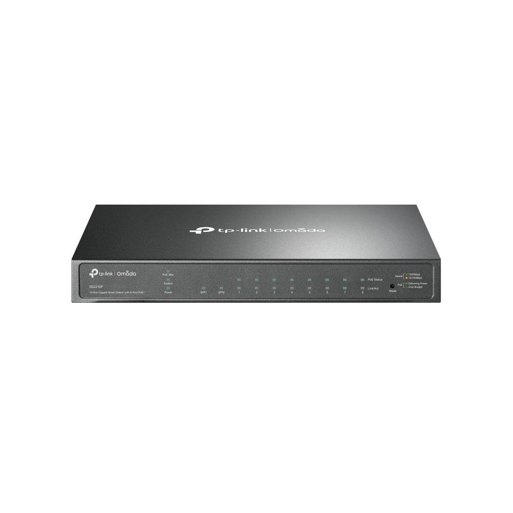Omada SG2210P 8 Ports Manageable Ethernet Switch - Gigabit Ethernet - 10/100/1000Base-T, 100/1000Base-X
