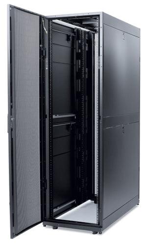 APC by Schneider Electric NetShelter SX 48U Floor Standing Rack Cabinet for Server - 482.60 mm Rack Width - Black - TAA Compliant