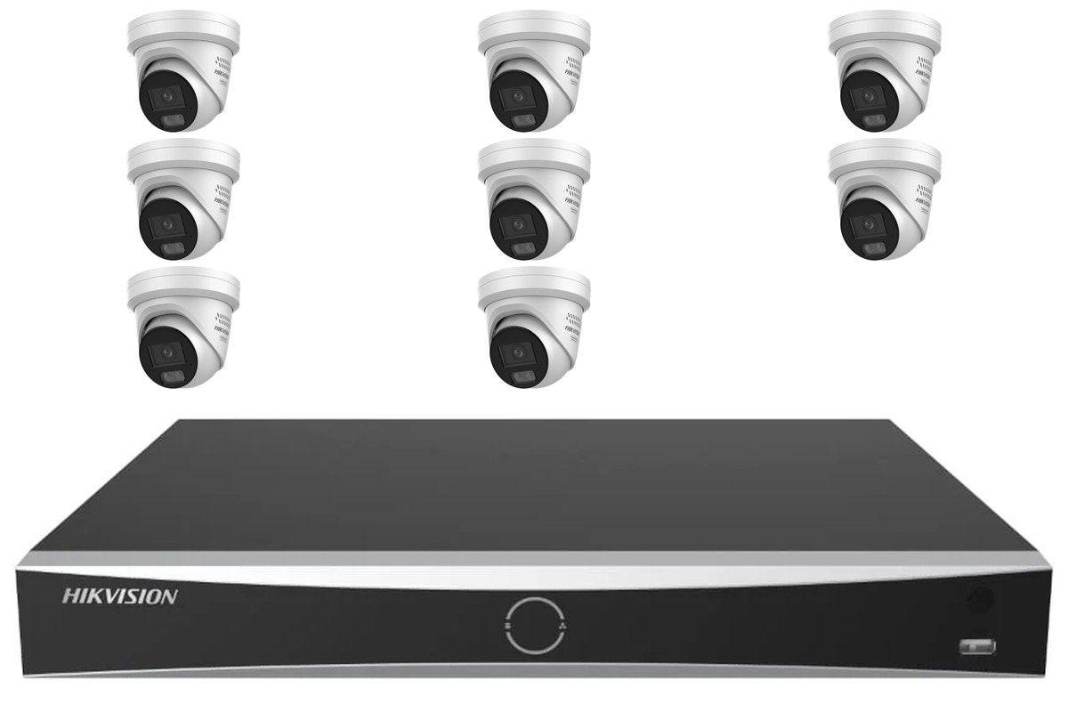 Hikvision 6MP ColorVu 3.0 8-Camera Turret Kit | BYO HDD