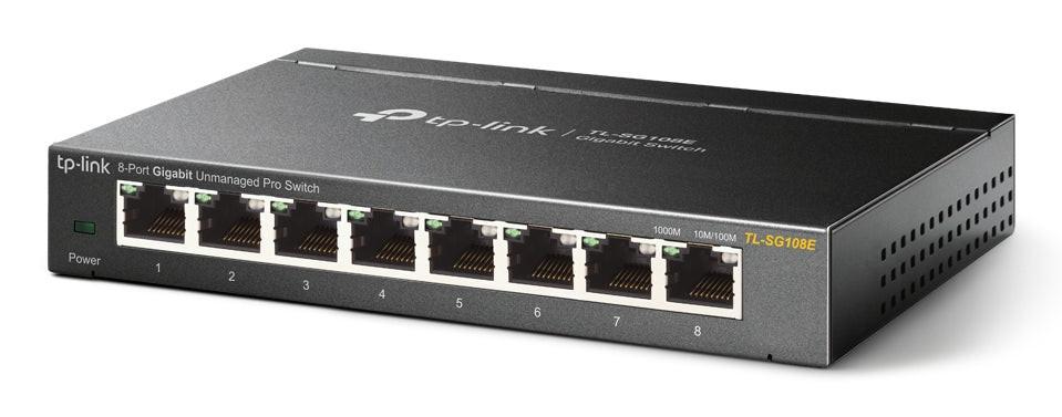 TP-Link EasySmart TL-SG108E 8 Ports Ethernet Switch - 10/100/1000Base-T