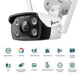 TP-Link VIGI VIGI C340-W 4 Megapixel Outdoor Network Camera - Colour - Bullet