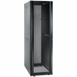 APC by Schneider Electric NetShelter 42U Enclosed Cabinet Rack Cabinet for Storage, Server - 482.60 mm Rack Width - Black - TAA Compliant