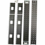APC by Schneider Electric NetShelter SX Mounting Rail Kit - Black