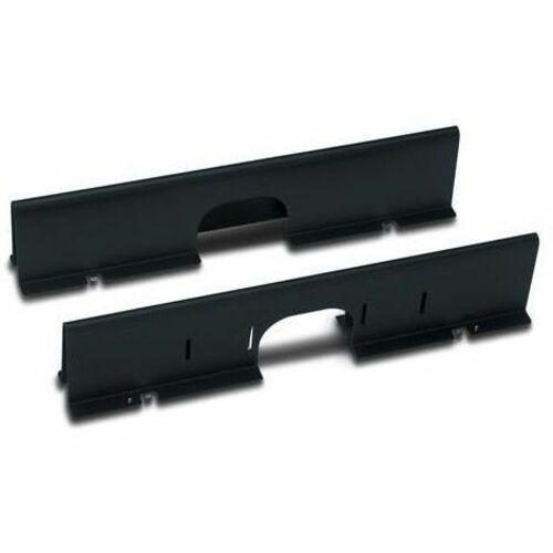 APC by Schneider Electric AR8173BLK Cable Organizer - Black - 1 Each Pack
