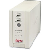 APC by Schneider Electric Back-UPS Standby UPS - 650 VA/400 W