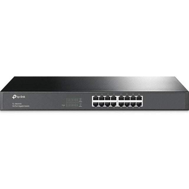 TP-Link TL-SG1016 16 Ports Ethernet Switch - Gigabit Ethernet - 10/100/1000Base-T