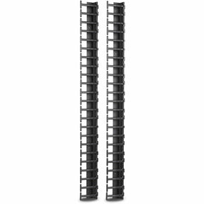 APC by Schneider Electric AR7723 Cable Organizer - Black - 1 Each Pack - TAA Compliant