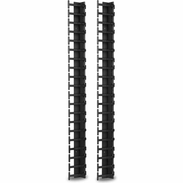 APC by Schneider Electric AR7721 Cable Organizer - Black - 2 Each Pack - TAA Compliant