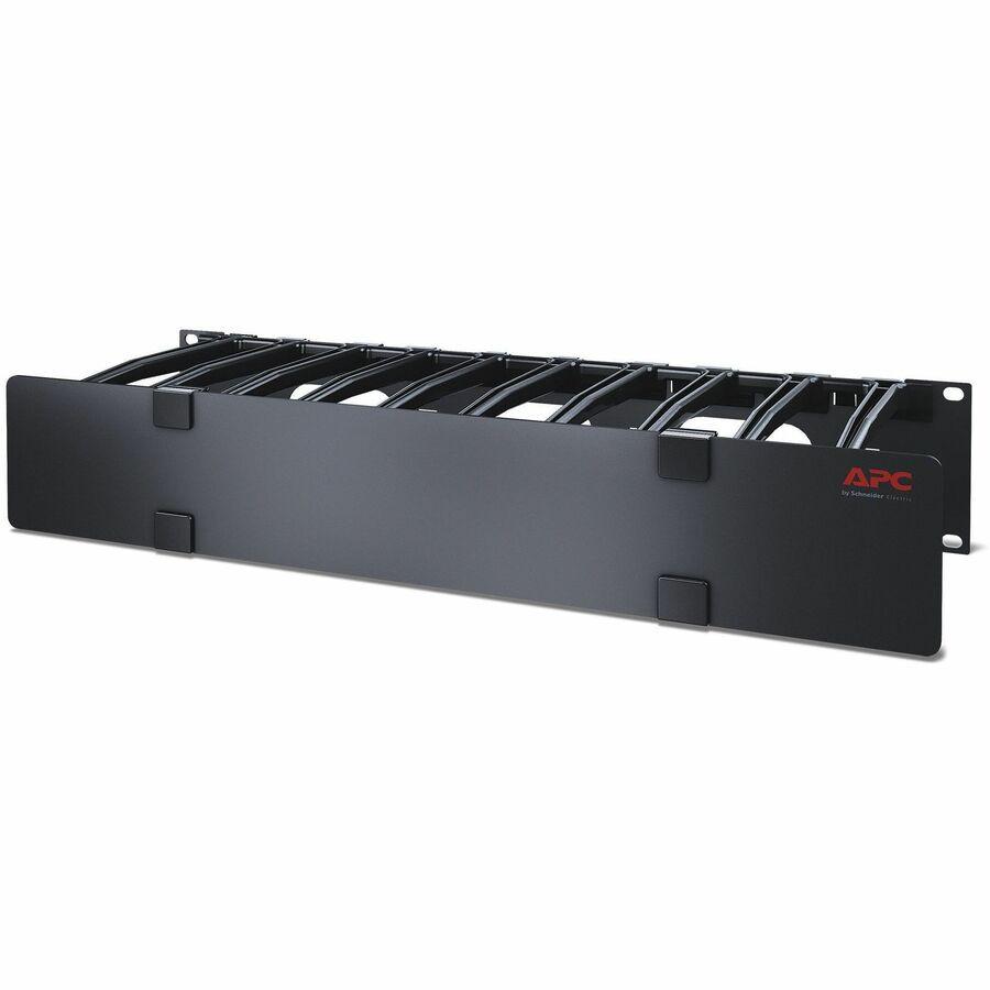APC by Schneider Electric AR8606 Cable Organizer - Black - 1 Each Pack - TAA Compliant