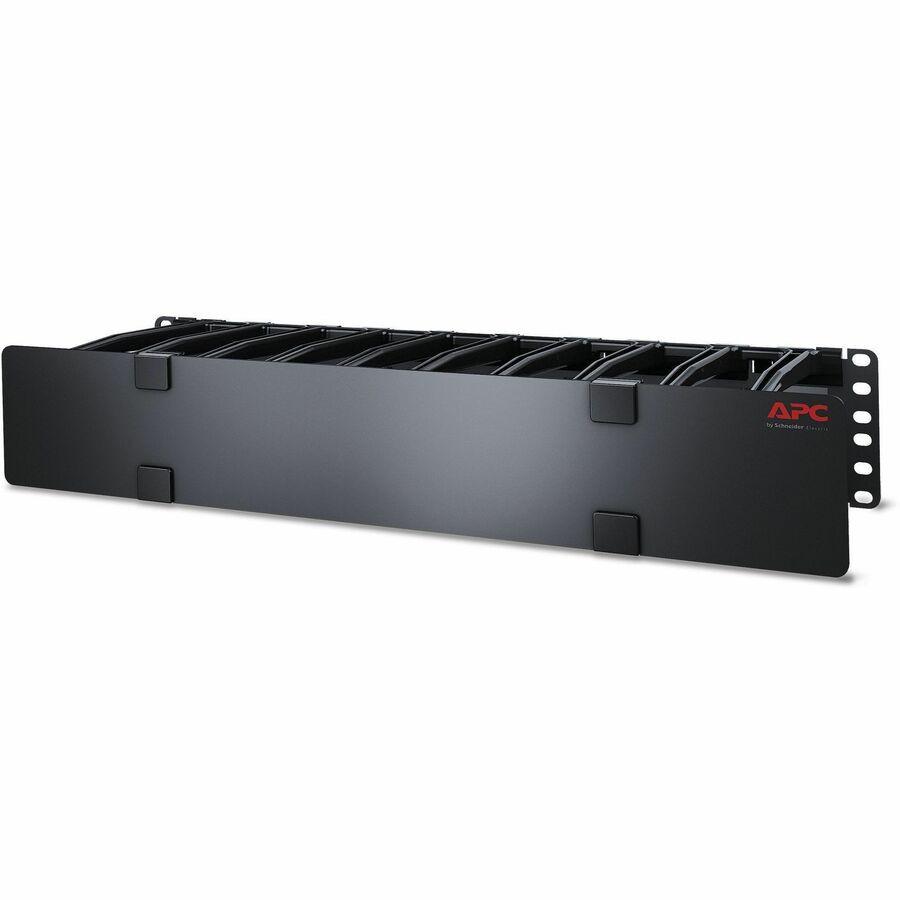 APC by Schneider Electric AR8603A Cable Organizer - Black - 1 Each Pack - TAA Compliant