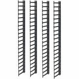 APC by Schneider Electric AR7717A Cable Organizer - Black - 4 Each Pack - TAA Compliant