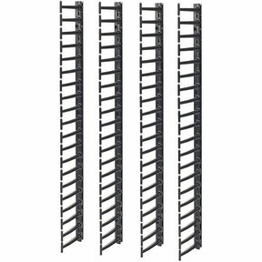 APC by Schneider Electric AR7717A Cable Organizer - Black - 4 Each Pack - TAA Compliant