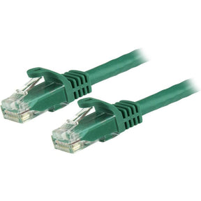 StarTech 3m CAT6 Ethernet Cable - Green Snagless Gigabit - 100W PoE UTP 250Mhz Category 6 Patch Cord UL Certified Wiring/TIA