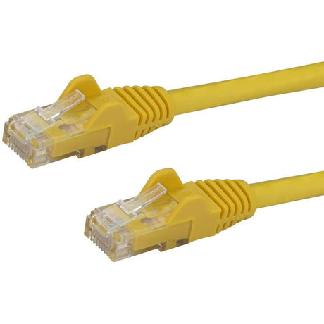 StarTech 3m CAT6 Ethernet Cable - Yellow Snagless Gigabit - 100W PoE UTP 250Mhz Category 6 Patch Cord UL Certified Wiring/TIA