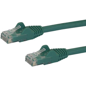 StarTech 2m CAT6 Ethernet Cable - Green Snagless Gigabit - 100W PoE UTP 250Mhz Category 6 Patch Cord UL Certified Wiring/TIA