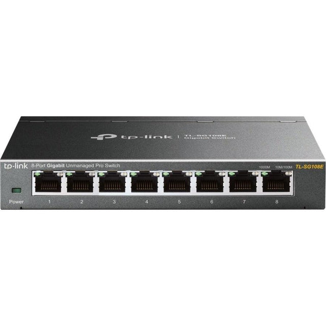 TP-Link EasySmart TL-SG108E 8 Ports Ethernet Switch - 10/100/1000Base-T