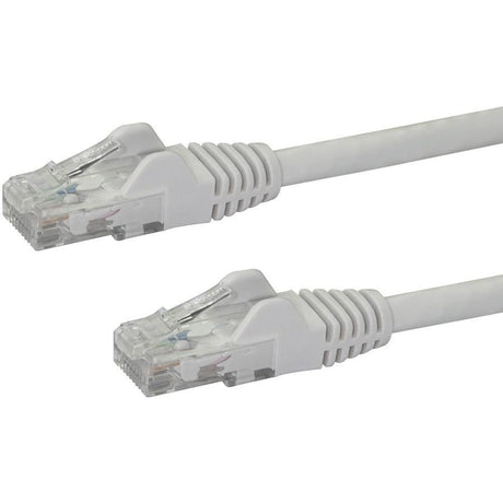 StarTech 1m CAT6 Ethernet Cable - White Snagless Gigabit - 100W PoE UTP 250Mhz Category 6 Patch Cord UL Certified Wiring/TIA