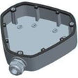 Hikvision DS-1280ZJ-DM25 Mounting Box - White
