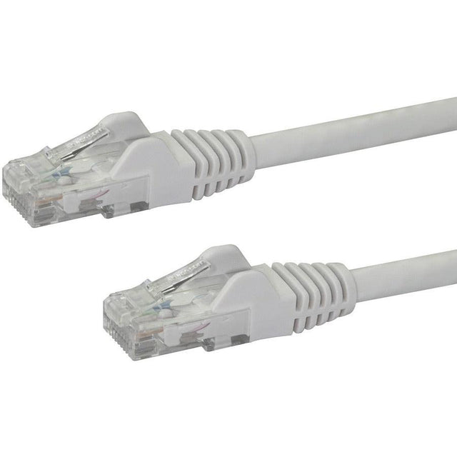 StarTech 50cm CAT6 Ethernet Cable - White Snagless Gigabit - 100W PoE UTP 250Mhz Category 6 Patch Cord UL Certified Wiring/TIA