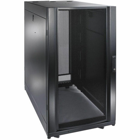 APC by Schneider Electric NetShelter SX 24U Floor Standing Enclosed Cabinet Rack Cabinet for Server, Storage - 482.60 mm Rack Width - Black - TAA Compliant