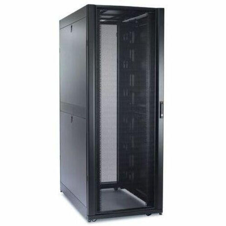 APC by Schneider Electric NetShelter SX 42U Floor Standing Enclosed Cabinet Rack Cabinet for Blade Server - 482.60 mm Rack Width - Black - TAA Compliant