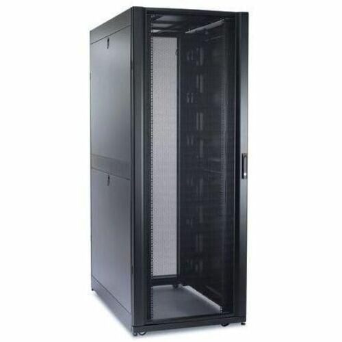 APC by Schneider Electric NetShelter SX 48U Floor Standing Rack Cabinet for Blade Server - 482.60 mm Rack Width - Black - TAA Compliant