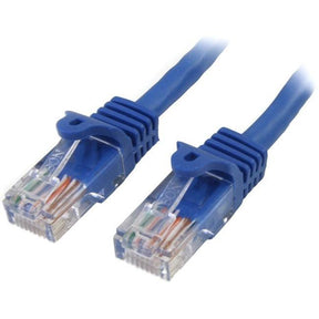 StarTech.com 10m Blue Cat5e Patch Cable with Snagless RJ45 Connectors - Long Ethernet Cable - 10 m Cat 5e UTP Cable