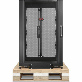 APC by Schneider Electric NetShelter SX 18U Floor Standing Rack Cabinet for Server, Storage - 482.60 mm Rack Width x 755.65 mm Rack Depth - Black - TAA Compliant