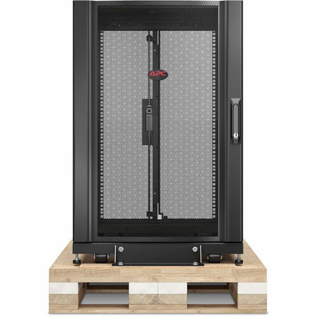 APC by Schneider Electric NetShelter SX 18U Floor Standing Rack Cabinet for Server, Storage - 482.60 mm Rack Width x 755.65 mm Rack Depth - Black - TAA Compliant