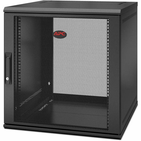 APC by Schneider Electric NetShelter WX 12U Wall Mountable Rack Cabinet for Networking, Airflow System - 482.60 mm Rack Width x 528 mm Rack Depth - Black