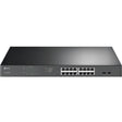 TP-Link JetStream TL-SG1218MPE 16 Ports Manageable Ethernet Switch - Gigabit Ethernet - 1000Base-T, 1000Base-X