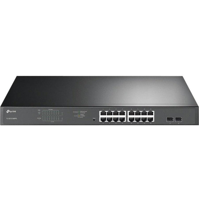 TP-Link JetStream TL-SG1218MPE 16 Ports Manageable Ethernet Switch - Gigabit Ethernet - 1000Base-T, 1000Base-X