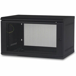 APC by Schneider Electric NetShelter WX AR106 6U Wall Mountable Rack Cabinet for Server, LAN Switch - 482.60 mm Rack Width x 329 mm Rack Depth - Black