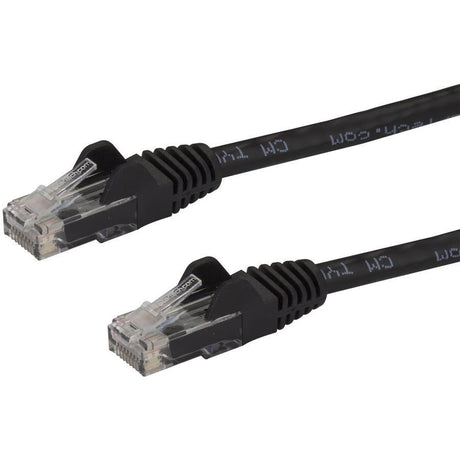 StarTech 1.5m CAT6 Ethernet Cable - Black Snagless Gigabit - 100W PoE UTP 250Mhz Category 6 Patch Cord UL Certified Wiring/TIA