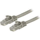StarTech 1.5m CAT6 Ethernet Cable - Grey Snagless Gigabit - 100W PoE UTP 250Mhz Category 6 Patch Cord UL Certified Wiring/TIA