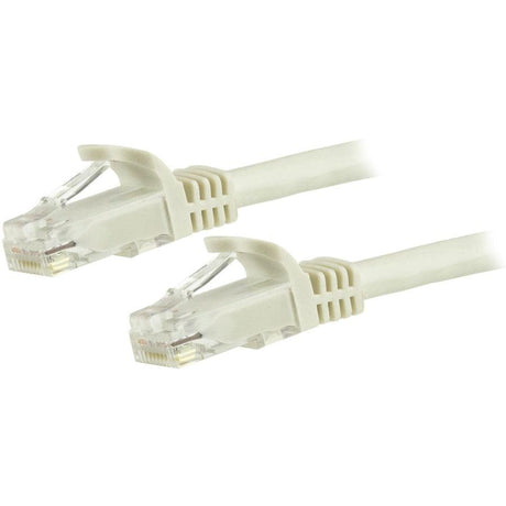 StarTech 7.5m CAT6 Ethernet Cable - White Snagless Gigabit - 100W PoE UTP 250Mhz Category 6 Patch Cord UL Certified Wiring/TIA