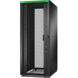 APC by Schneider Electric Easy 42U Floor Standing Enclosed Cabinet Rack Cabinet - 482.60 mm Rack Width x 1041.40 mm Rack Depth - Black