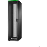 APC by Schneider Electric Easy Rack 48U Floor Standing Enclosed Cabinet Rack Cabinet - 482.60 mm Rack Width x 838.20 mm Rack Depth - Black