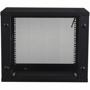 APC by Schneider Electric NetShelter WX AR109 9U Wall Mountable Rack Cabinet for Patch Panel, LAN Switch - 482.60 mm Rack Width x 329 mm Rack Depth - Black