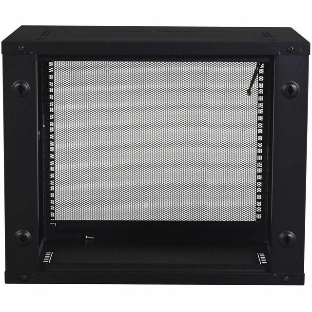 APC by Schneider Electric NetShelter WX AR109 9U Wall Mountable Rack Cabinet for Patch Panel, LAN Switch - 482.60 mm Rack Width x 329 mm Rack Depth - Black