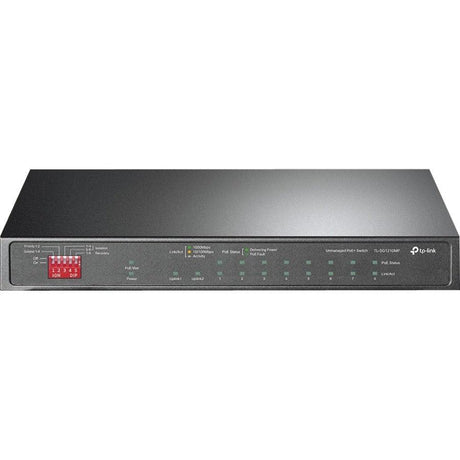 TP-Link TL-SG1210MP 10 Ports Ethernet Switch - Gigabit Ethernet - 10/100/1000Base-T, 1000Base-X