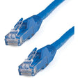 StarTech.com 2m CAT6 Ethernet Cable, LSZH (Low Smoke Zero Halogen), 10 GbE Snagless 100W PoE UTP RJ45 Blue CAT 6 Network Patch Cord, ETL