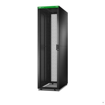 APC by Schneider Electric Easy 48U Floor Standing Enclosed Cabinet Rack Cabinet - 482.60 mm Rack Width x 939.80 mm Rack Depth - Black