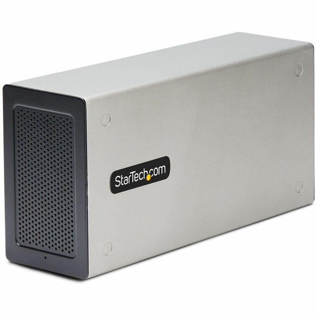 StarTech.com Thunderbolt 3 PCIe Expansion Chassis, Enclosure Box w/Dual PCI-E Slots, External PCIe Slots, 8K/4K Output Via TB3/DP 1.4, TAA