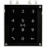 2N Radio-frequency Identification (RFID), Key Code Card Reader/Keypad Access Device Building, Access Control System, Intercom - Black