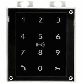 2N Radio-frequency Identification (RFID), Key Code Card Reader/Keypad Access Device Building, Access Control System, Intercom - Black