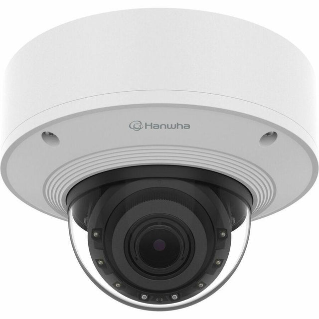 Hanwha PNV-A6081R-E2T 2 Megapixel Outdoor Full HD Network Camera - Colour - Dome - White, Silver