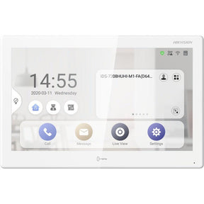 Hikvision DS-KH9510-WTE1 25.7 cm (10.1") Video Door Phone Master Station