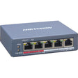 Hikvision Pro DS-3E1105P-EI 4 Ports Manageable Ethernet Switch - Fast Ethernet - 100Base-T